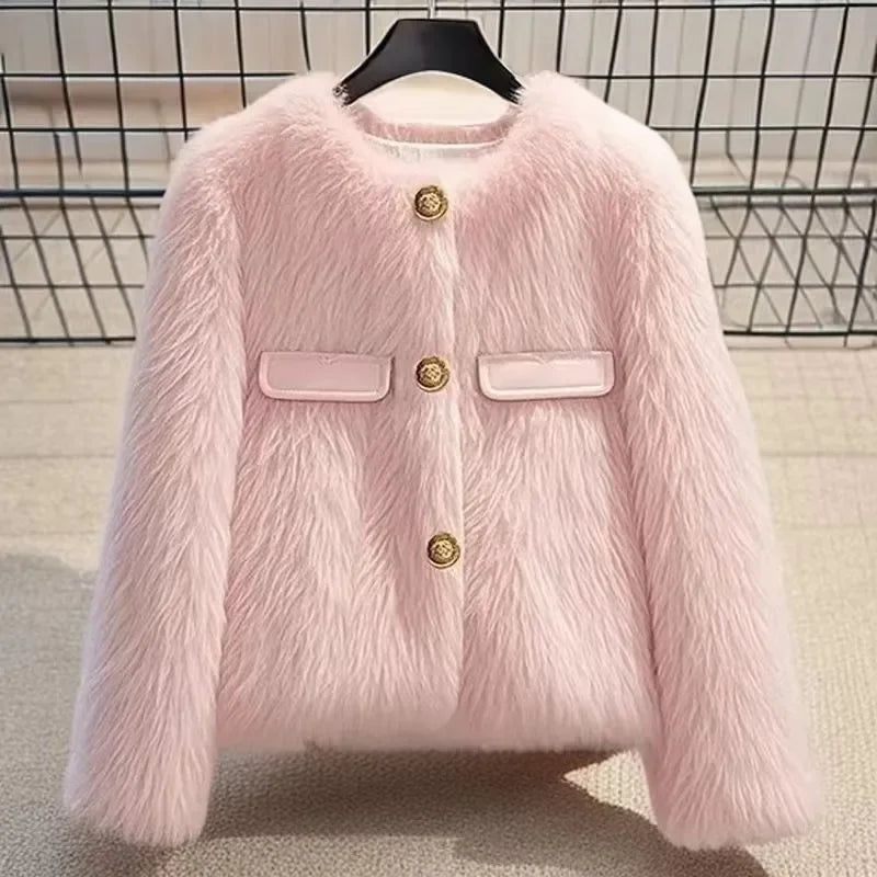 NL-676 CHAQUETA DE PIEL PARA MUJER