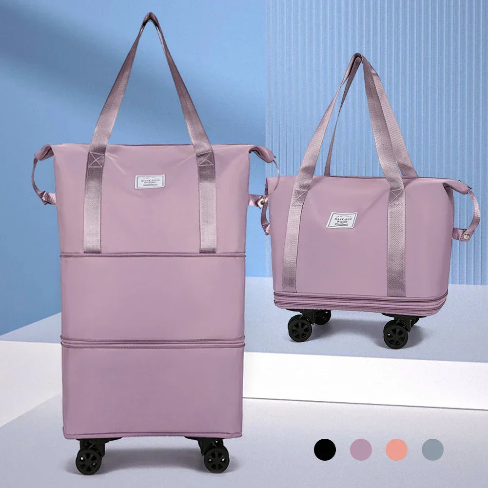 NL-329 BOLSA DE VIAJE PLEGABLE CON RUEDAS
