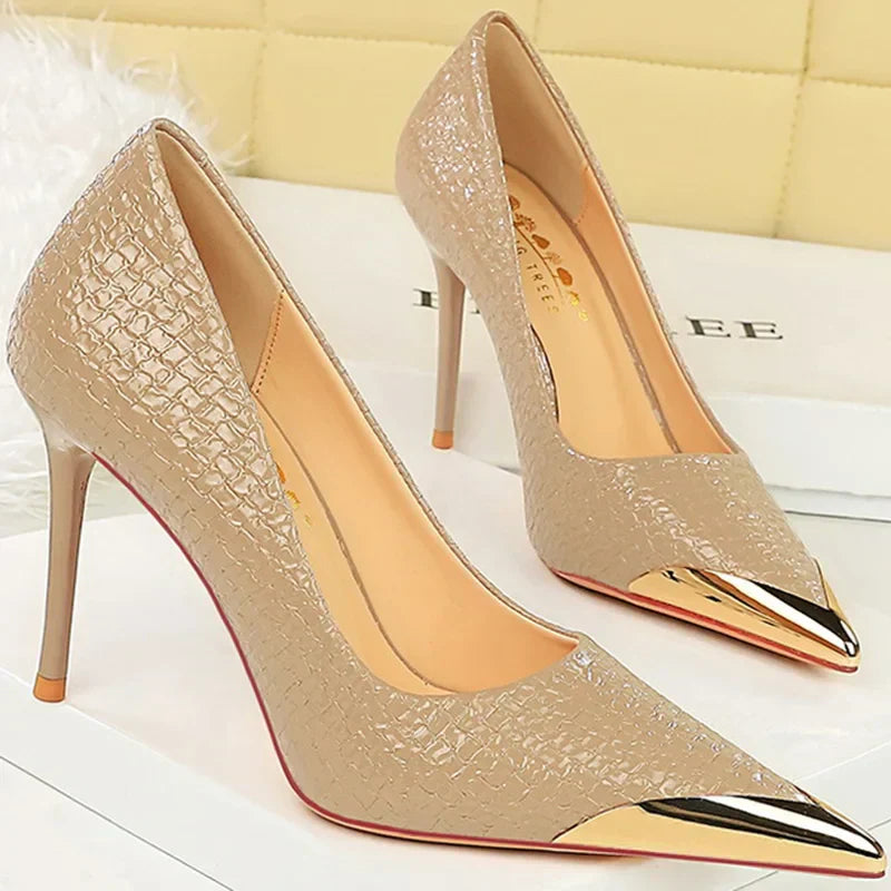 NL-411 ZAPATOS DE TACÓN ALTO PARA MUJER