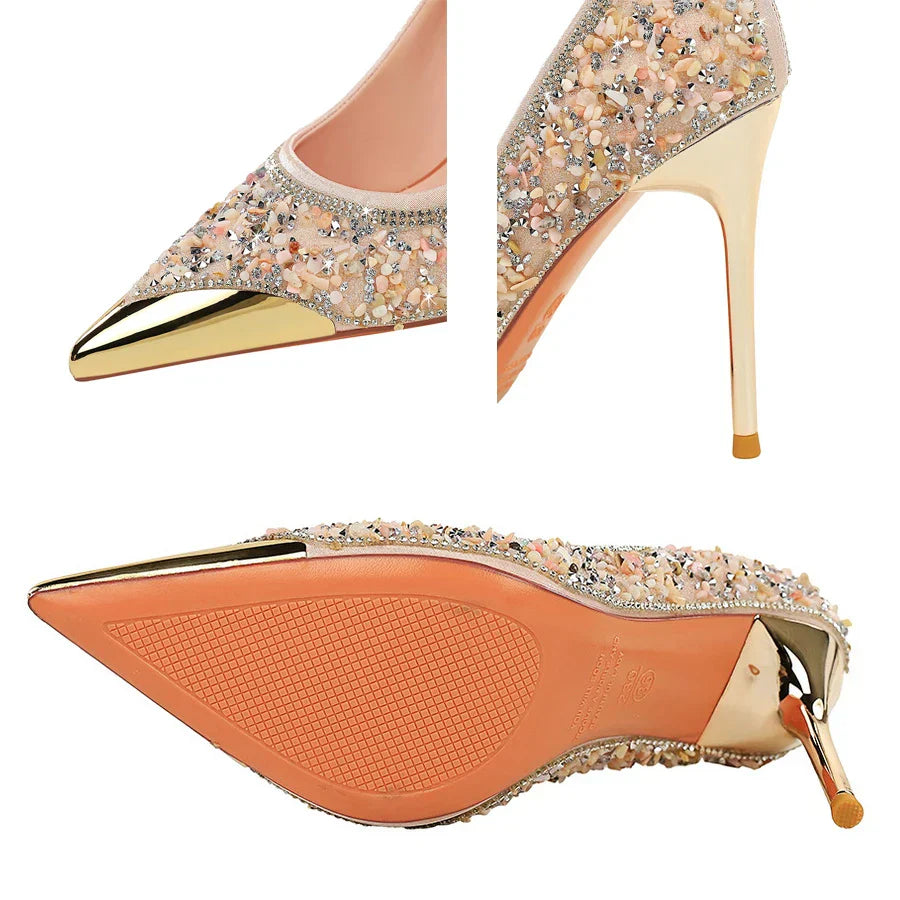 NL-462 ZAPATOS DE TACÓN ALTO PARA MUJER