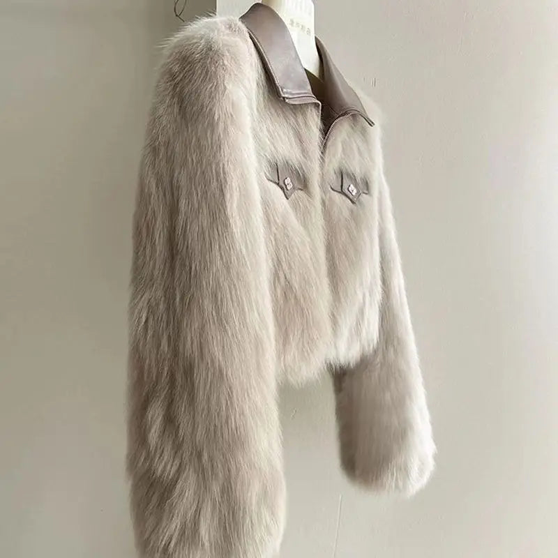 NL-674 CHAQUETA DE PIEL PARA MUJER