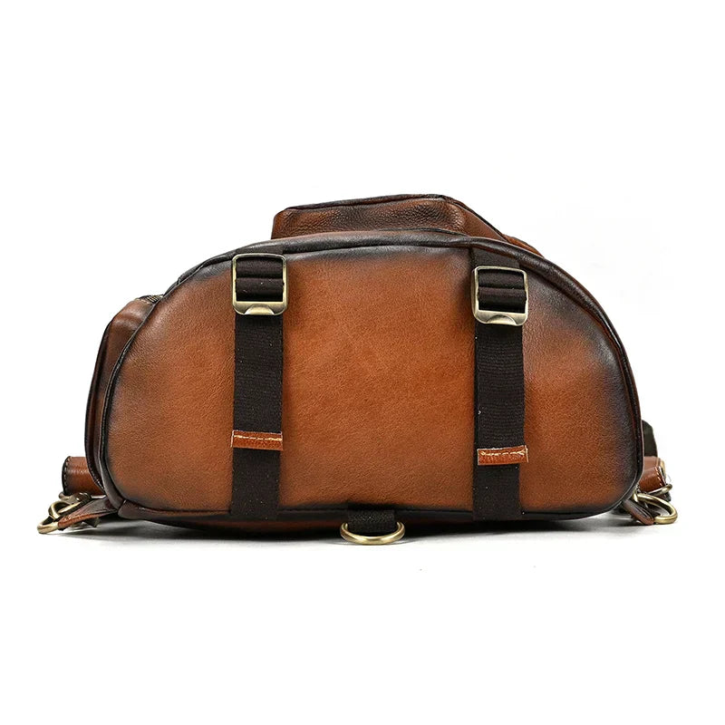 NL-325 MOCHILA DE CUERO PARA HOMBRE