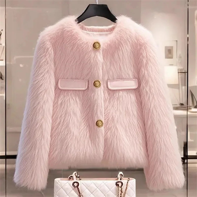 NL-676 CHAQUETA DE PIEL PARA MUJER